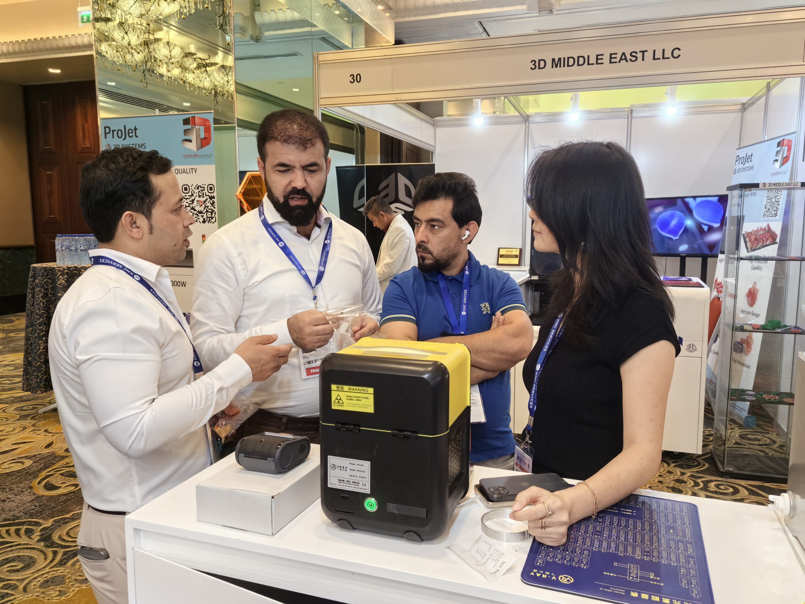 VRAY xrf gold analyzer exhibition